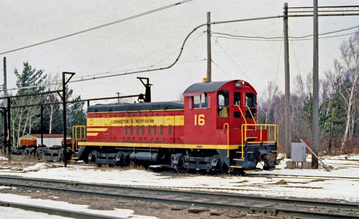 Ludington & Northern diesel engine